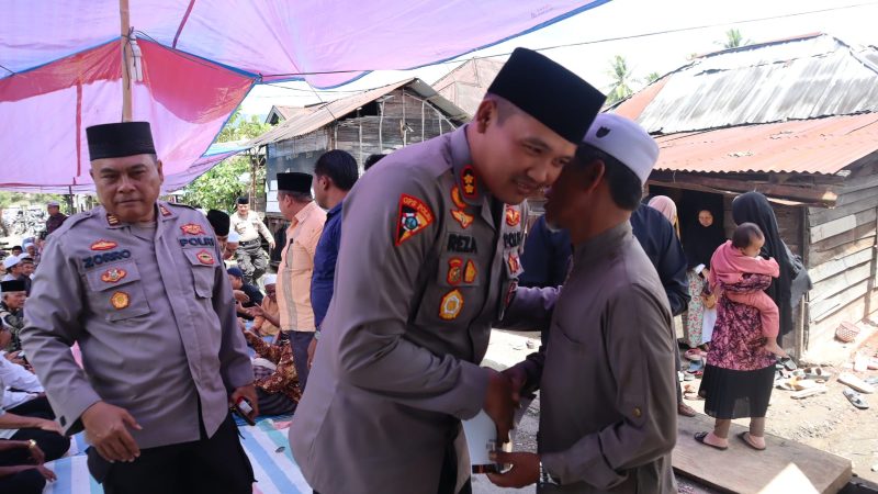 Kapolres Madina dan PJU Turut Berduka Cita Atas Meninggalnya Orangtua Ust H Mahyuddin Lubis