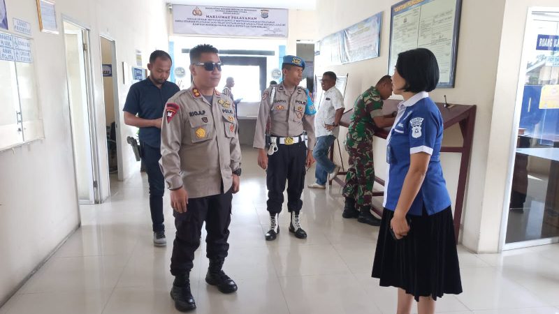 Kapolres Binjai Lakukan Pengecekan Proses Penerbitan SIM di Satpas