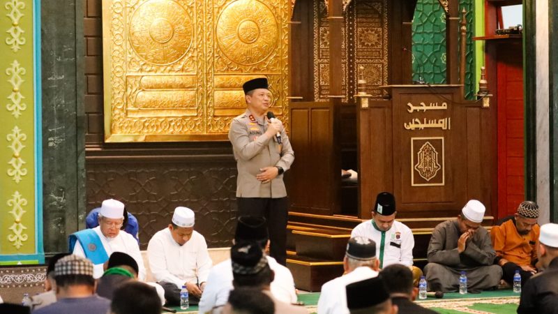 Safari Subuh, Kapolda Sumut Ajak Masyarakat dan Alim Ulama Jaga Provinsi