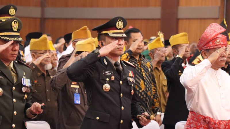 Kapolresta Deli Serdang Hadiri Upacara Detik-detik Peringatan Dirgahayu RI ke-78 