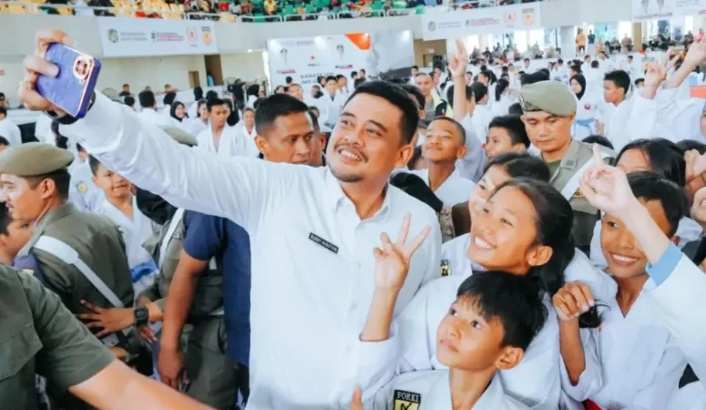 Bobby Nasution Buka Open Tournament Karate U-21 IMT-GT Cup 2023