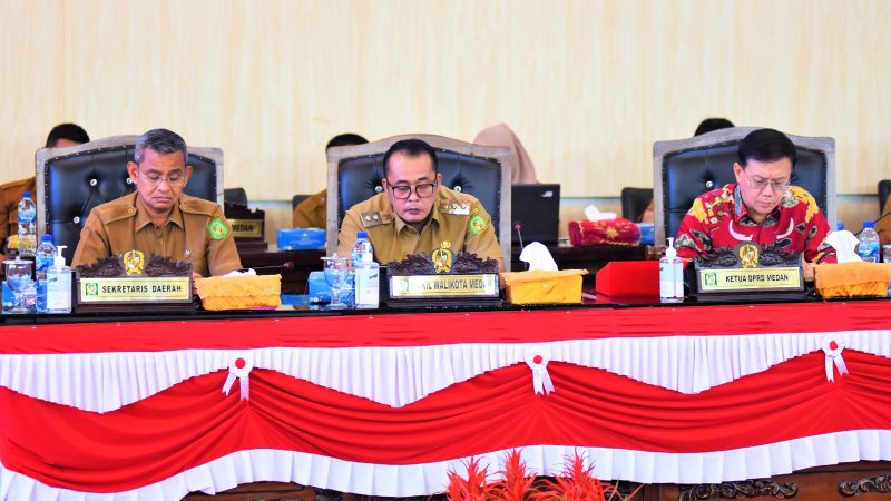 Paripurna Penyampaian Hasil Raker DPRD Medan