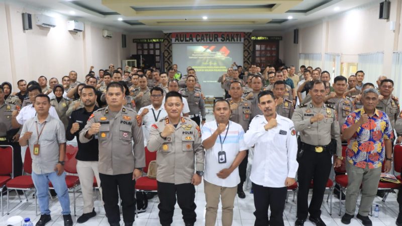 Polres Binjai Gelar Latihan Pra Operasi Kepolisian Terpusat Mantap Brata Toba 2023-2024