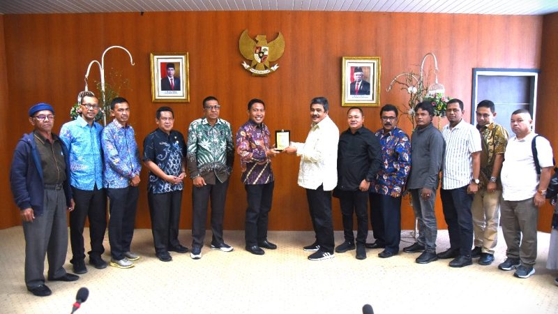 Wakil Ketua DPRD Medan Sambut Kunker DPRK Pidie Jaya