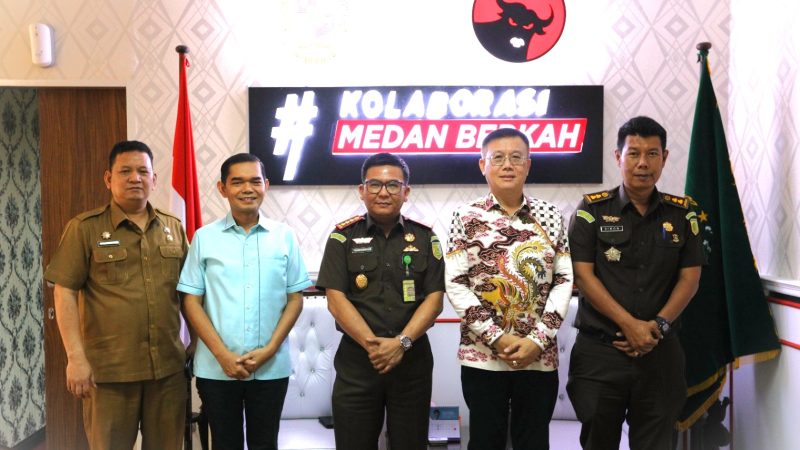 Kunker Kejari Medan Disambut Ketua DPRD Medan
