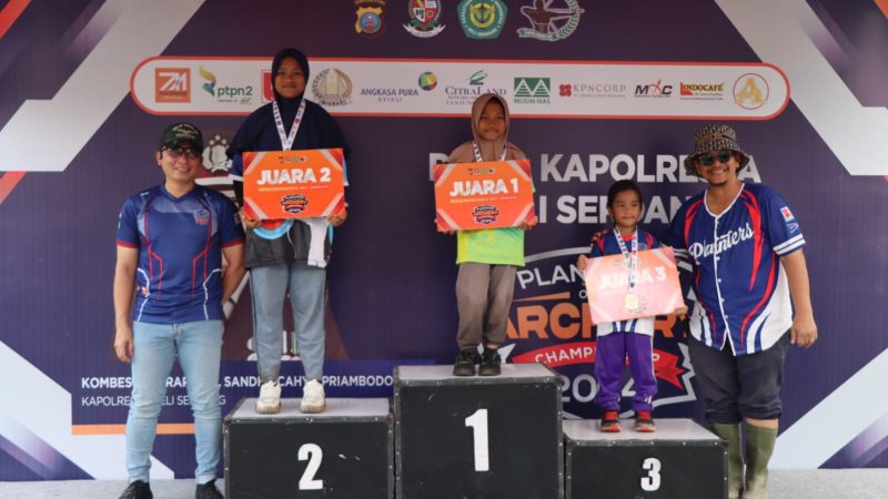 Kompetisi Panahan Plantation Archery Open Piala Kapolresta Deli Serdang 2024  Resmi Dibuka