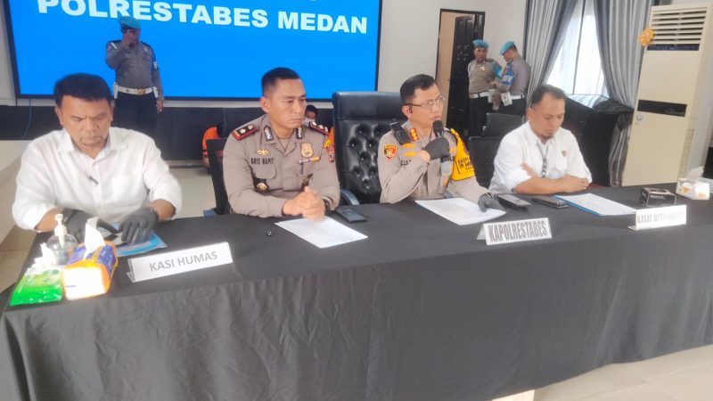 Polsek Medan Timur Ciduk Pengedar Sabu di Sunggal