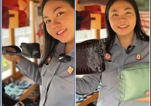 Warga Binaan Rutan Klas I Medan Berkreasi Dalam Pembuatan Sandal dan Tas