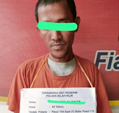 Polres Labuhanbatu Berhasil Meringkus Pengedar Narkotika dan Barang Bukti di Desa Sei Tampang