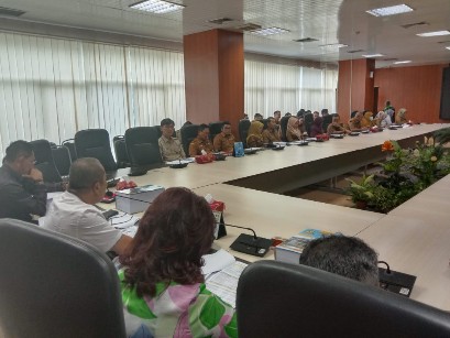 Rapat Pansus LKPJ TA 2024 Bersama Disnaker, Bapeda dan Inspektorat Pemko Medan