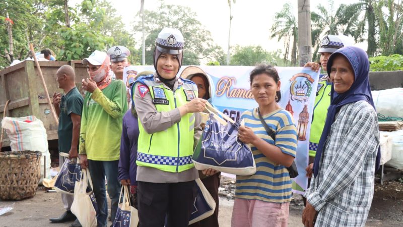 Polres Binjai Gelar Berbagi Takjil dan Sembako