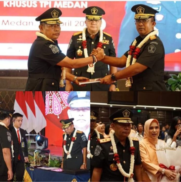 Kemenkumham Sumut Gelar Sertijab Pimpinan yang Baru
