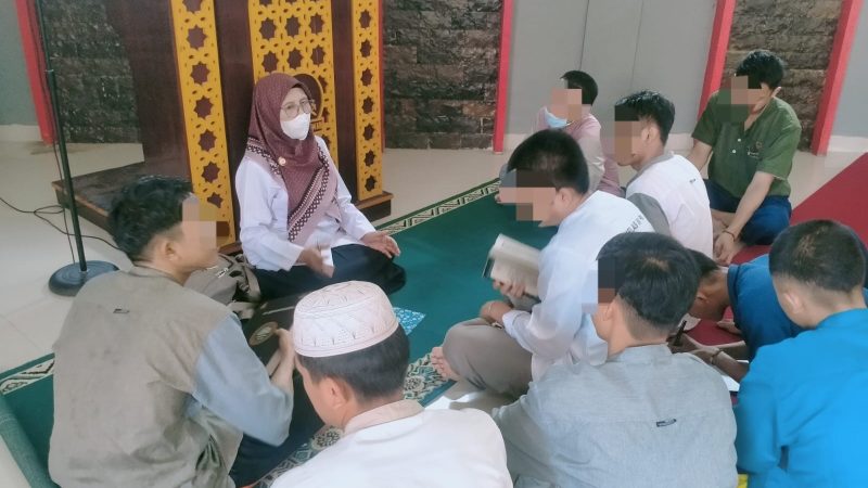 Harmonisasi Pembinaan Spiritual, LPKA Palu Bersama Kemenag Berikan Kelas Keagamaan Bagi Anak Binaan