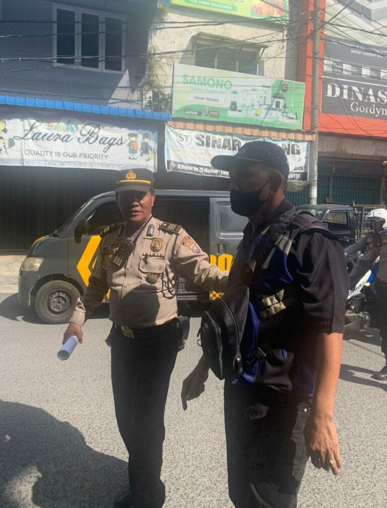 Polsek Medan Baru Amankan 24 Orang Jukir Liar