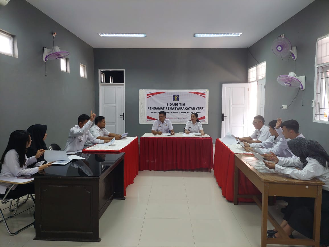 Gelar Sidang TPP, LPKA Palu Bahas Pembinaan dan Integrasi Anak Binaan