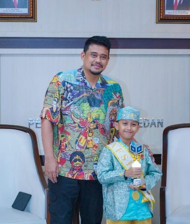 Bobby Nasution Beri Hadiah Umroh Kepada Juara Kompetisi Hafiz Indonesia 2024