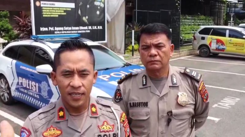 Kasat Lantas Polrestabes Medan Berikan Klarifikasi Terkait Mobil Sport Hantam Tembok Mako Sat Samapta