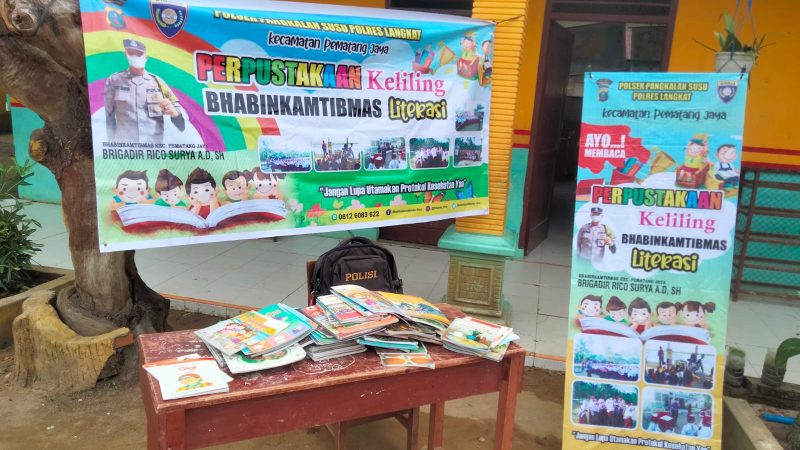 Bhabinkamtibmas BRIPKA Rico Surya Ardana D, SH: Mendorong Literasi dan Kedekatan Polisi dengan Anak-Anak