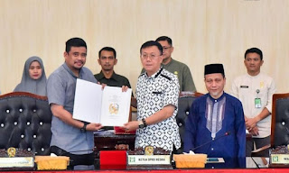 Walikota Hadiri Rekomendasi Pembahasan LKPJ 2023