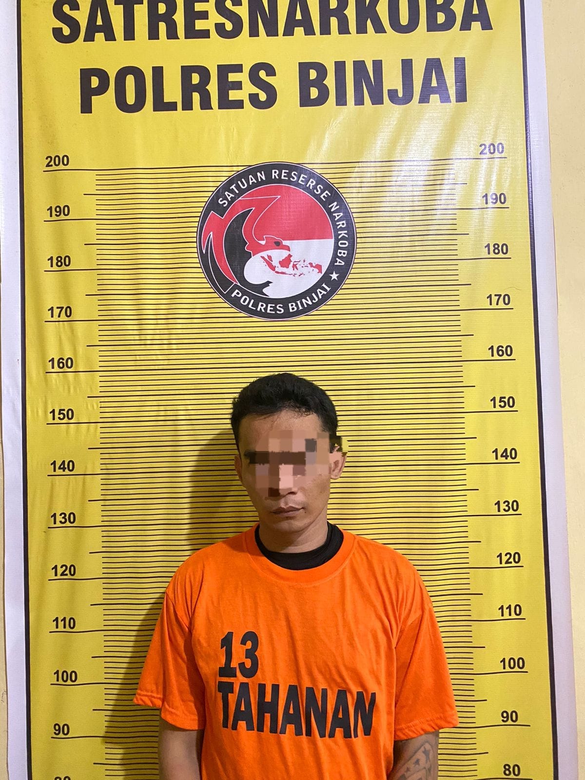 Polres Binjai Ringkus Pengedar Sabu Saat Nunggu Pembeli