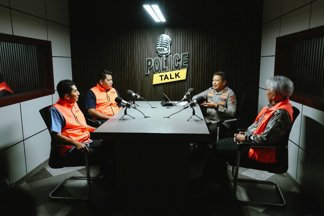 Launching Podcast “Police Talk”, Kapolda Sumut : supaya masyarakat mendapatkan informasi, terhibur, dan mendapat manfaat