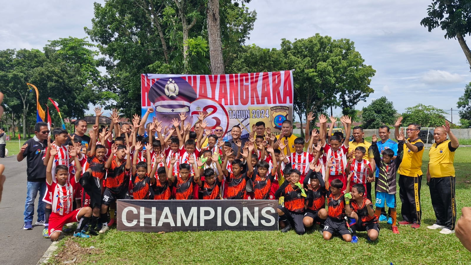 Festival Sepak Bola U-12 Piala Kapolres Binjai Resmi Dibuka