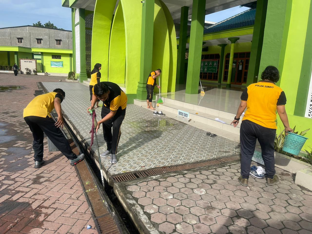 Polres Langkat Gelar Bakti Religi dalam Rangka Hari Bhayangkara ke-78