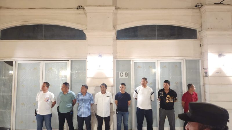 Meskipun Hujan Patroli Presisi Tetap Dilaksanakan Polresta Deli Serdang