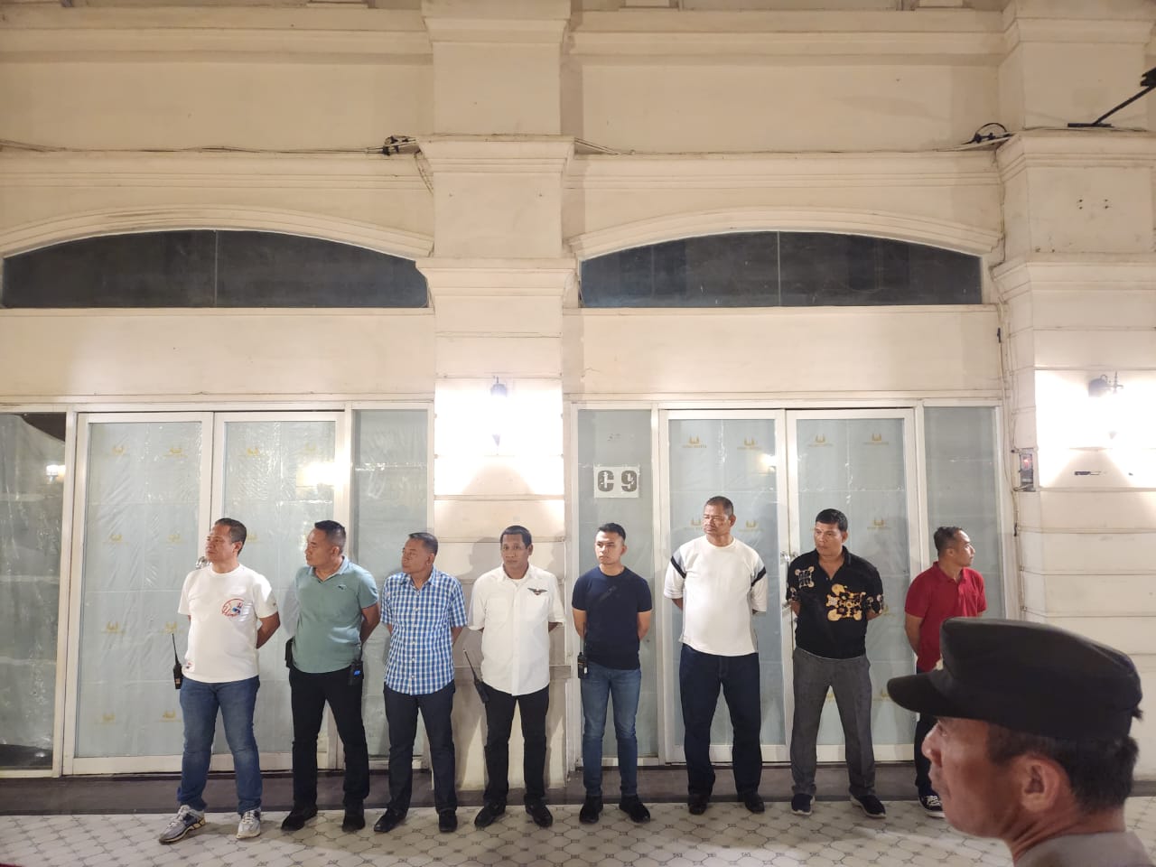 Meskipun Hujan Patroli Presisi Tetap Dilaksanakan Polresta Deli Serdang