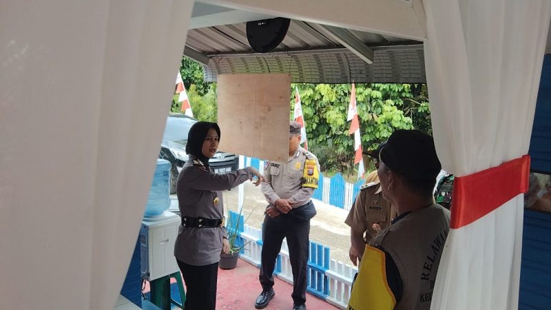 Polresta Deli Serdang Kedatangan Tim Penilai Pos Kamling Dari Dit Binmas Polda Sumut