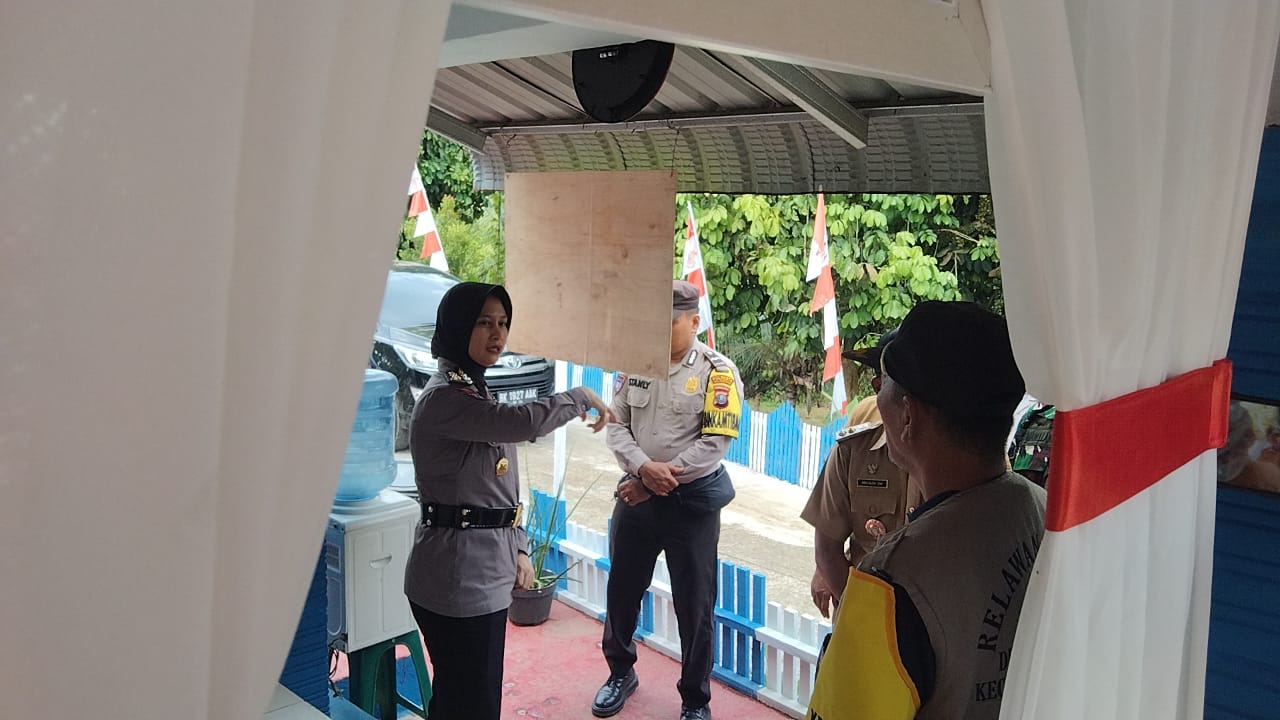 Polresta Deli Serdang Kedatangan Tim Penilai Pos Kamling Dari Dit Binmas Polda Sumut