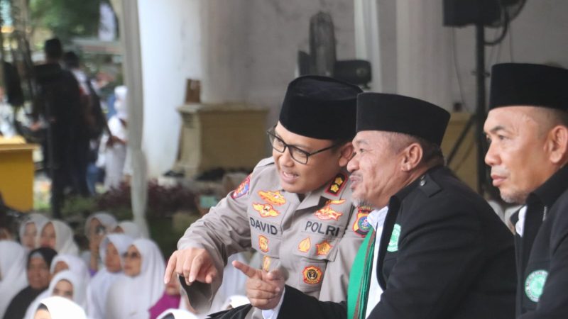 Kapolres Langkat Hadiri Safari Dakwah dan Tabligh Akbar “Merajut Ukhuwah Spirit PON 2024”