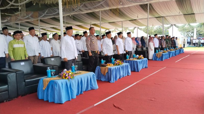 Polresta Deli Serdang Hadiri Safari Dakwah dan Tabligh Akbar, Merajut Ukhuwah Spirit PON 2024