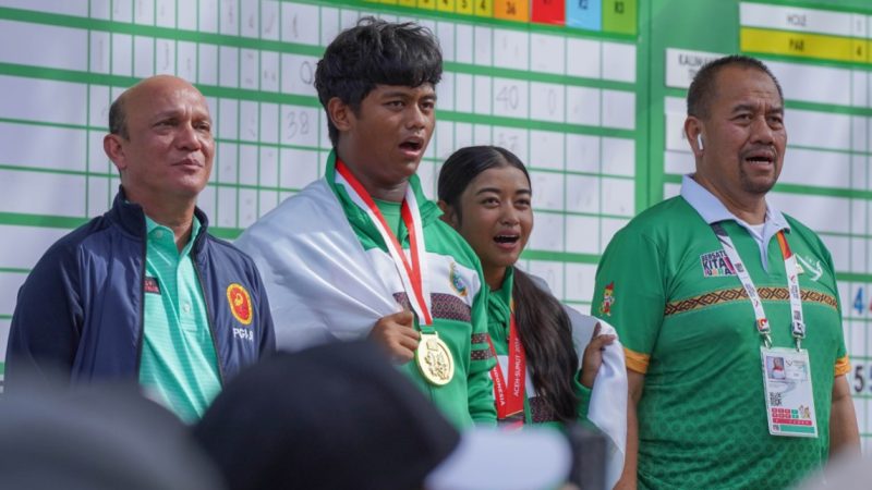 Pertandingan Golf Nomor Mixed Foursome Tambah Medali Emas Untuk Sumut