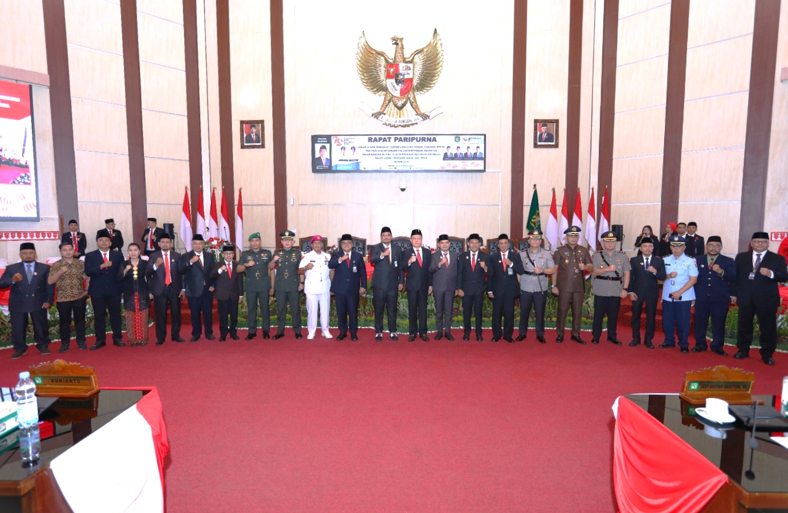 Paripurna DPRD Medan Sambut HUT RI ke 79