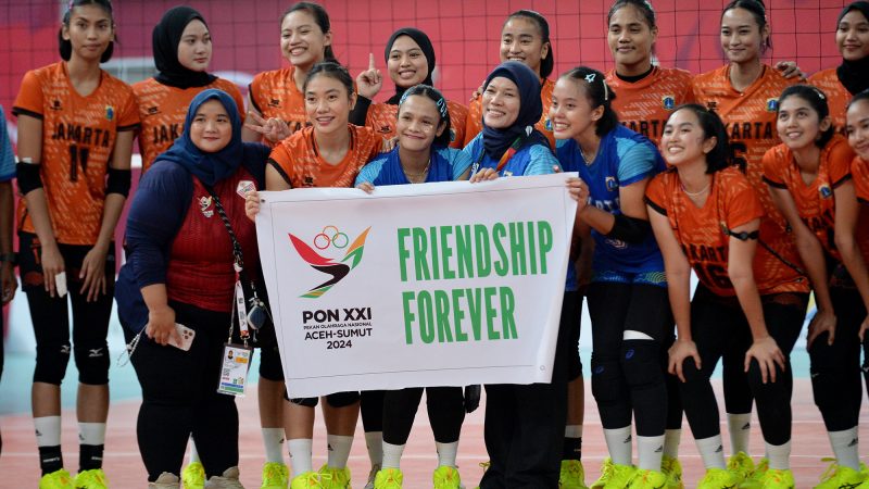 Raih Perunggu di PON XXI Aceh-Sumut, ini Kata Pelatih dan Pemain Putri Voli DKI Jakarta