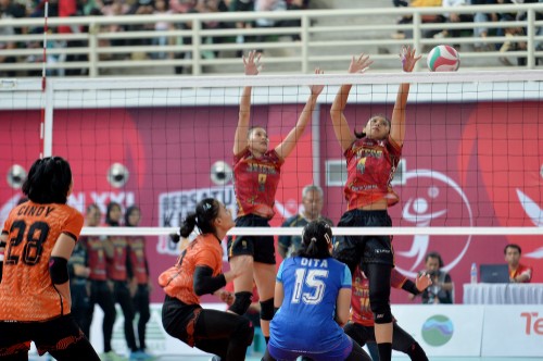 Tim Voli Putri DKI Jakarta Raih Juara 3 PON XXI Sumut Usai Kalahkan Jateng 3-0