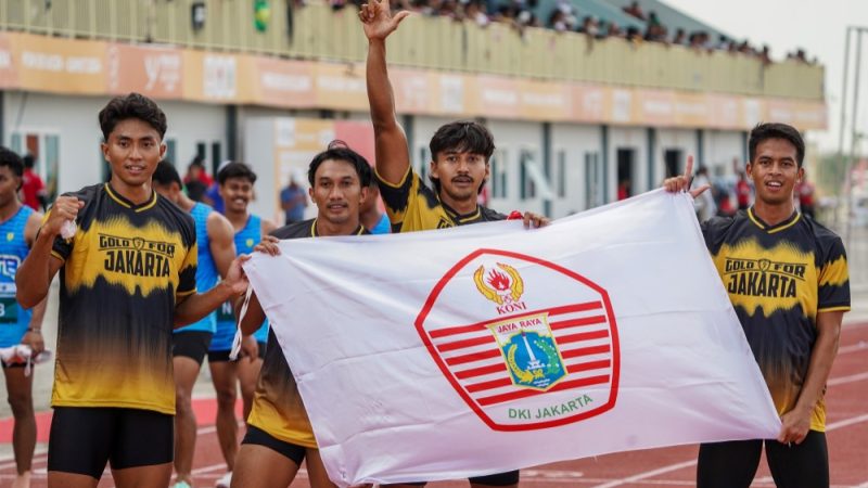 DKI Jakarta Juara Umum Atletik PON XXI Aceh-Sumut