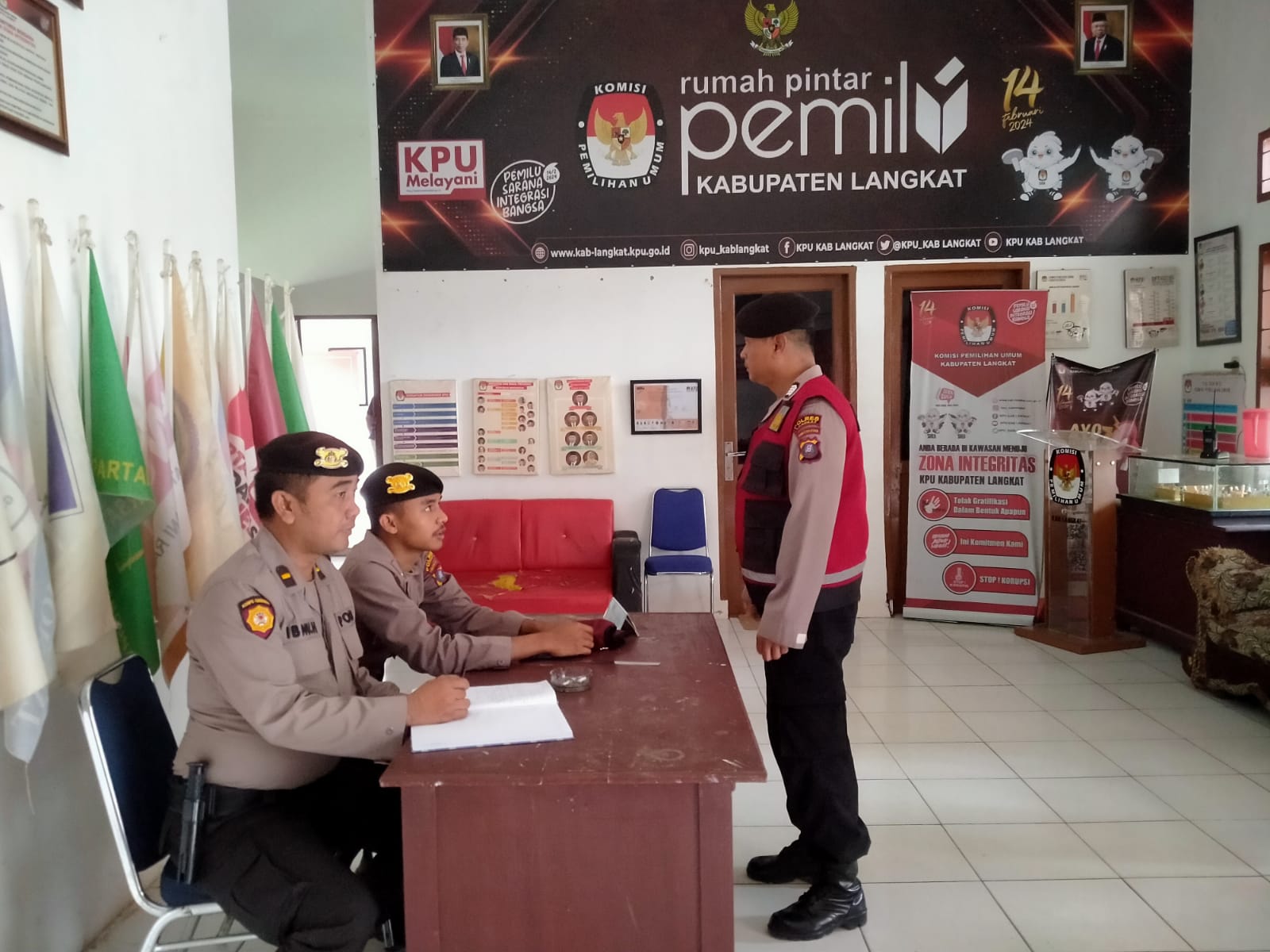 Polres Langkat Pastikan Pilkada 2024 Berjalan Aman 