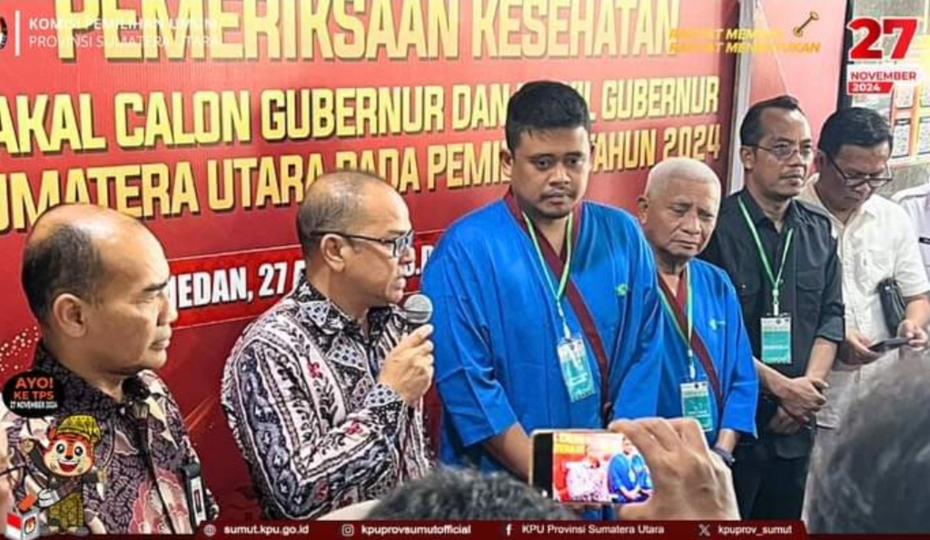 Pasangan Bobby dan Surya Lakukan Pemeriksaan Kesehatan di RSUP Adam Malik