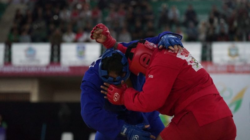 Pertarungan Seru Hari Terakhir Cabor Sambo PON XXI 