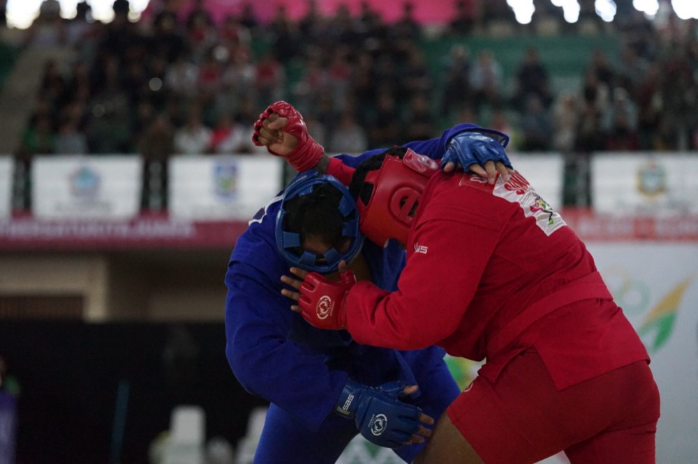 Pertarungan Seru Hari Terakhir Cabor Sambo PON XXI 