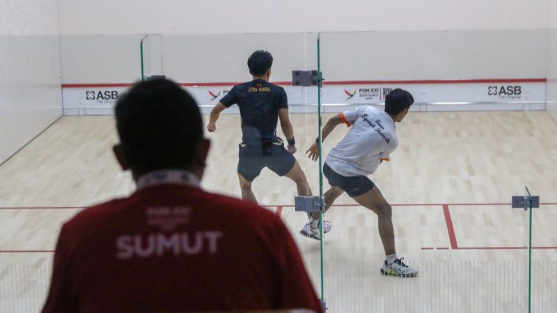 Susul Jabar A dan Riau A, DKI Jakarta B dan Jateng Lolos Semifinal Ganda Putra Squash