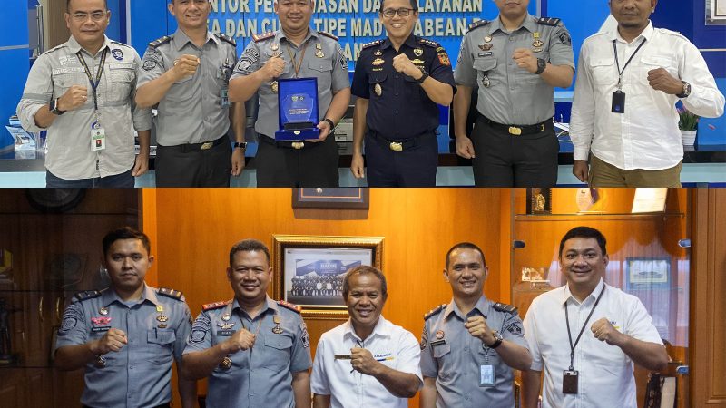 Awali Masa Kepemimpinan, Kepala Rutan Labuhan Deli Jalin Sinergitas Lakukan Kunjungan Silaturahmi Dengan APH