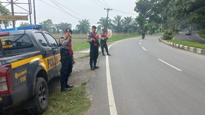 Cegah Tindakan Kriminalitas, Polres Langkat Tingkatkan Patroli Dialogis