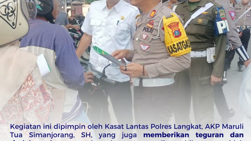 Wujudkan Gerakan Keselamatan Berlalu Lintas dengan Razia Pajak Kendaraan Bermotor