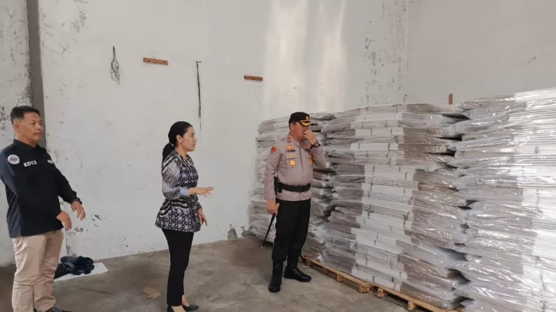 Sebagian Bahan Logistik Untuk Pilkada 2024 Telah Tiba di Medan