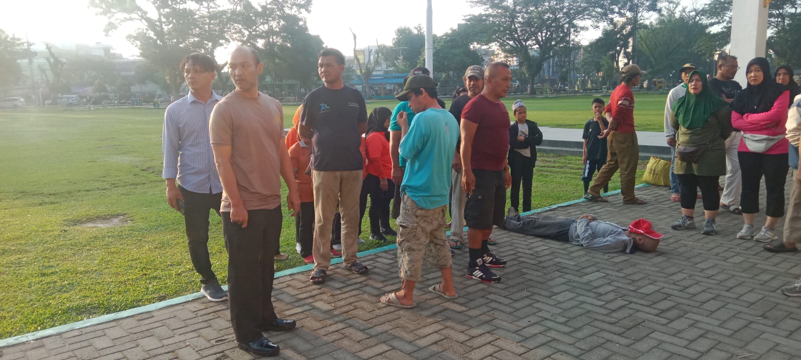 Saat Olah Raga Pagi, Seorang Pria Meninggal Dunia Dengan Tiba-Tiba