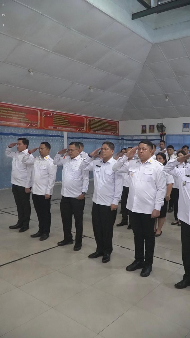 Rutan Kelas I Medan Ikuti Apel Bersama Sekaligus Gelar Penandatanganan Fakta Integritas dan Komitmen Bersama