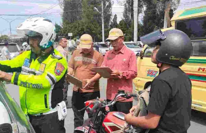 Sat Lantas Polres Tanah Karo Gelar Razia Ops Keselamatan Toba 2025